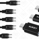 5-Pack Aukey USB-C to USB-A Cables, $14 with code AUK5USBC | 3-Pack Aukey USB-C Plug Adapters, $6 with code AUK3USBC